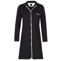 Button-down nightdress 100% cotton ESSENTIEL ESSENTIEL H05A Noir