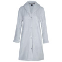 Fur Button-down dressing gown in ESSENTIEL H55A Brume 