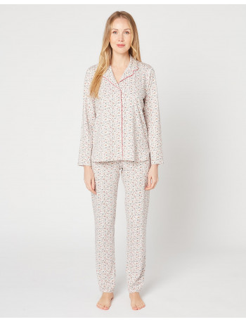 Pyjama boutonné  TENDRESSE 406 multico