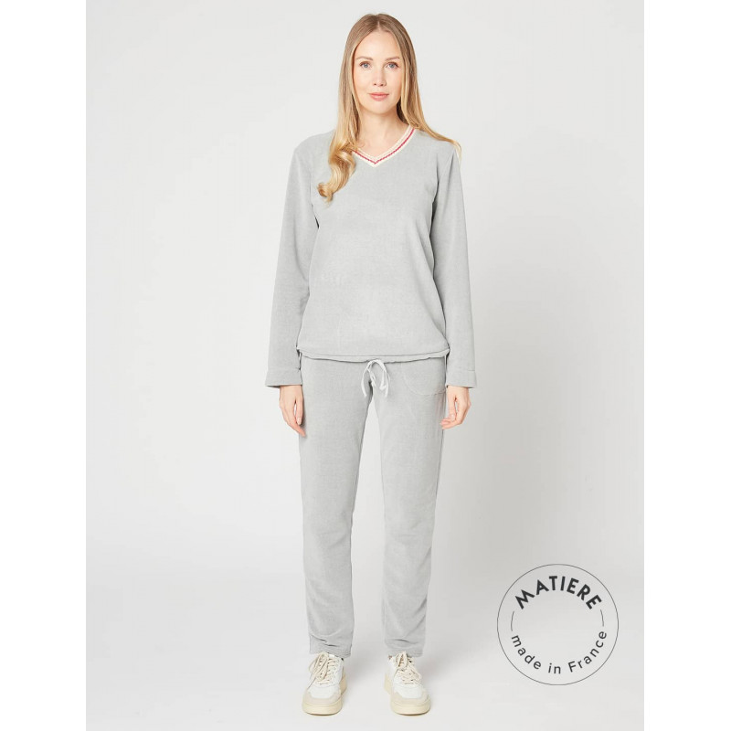 grey loungewear tracksuit